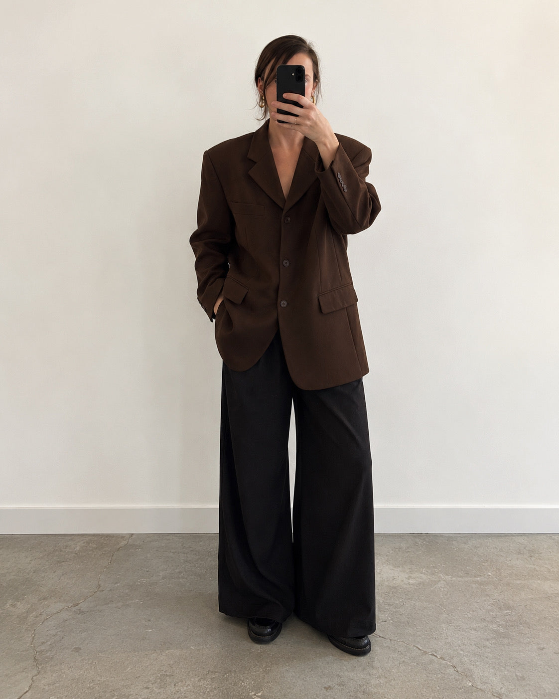 Cashmere/wool blazer (L/XL)