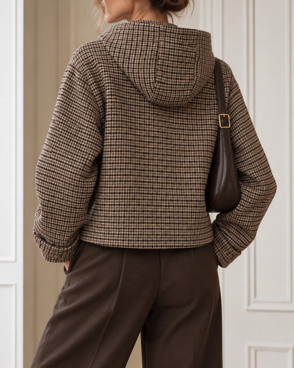 Lily checked jacket
