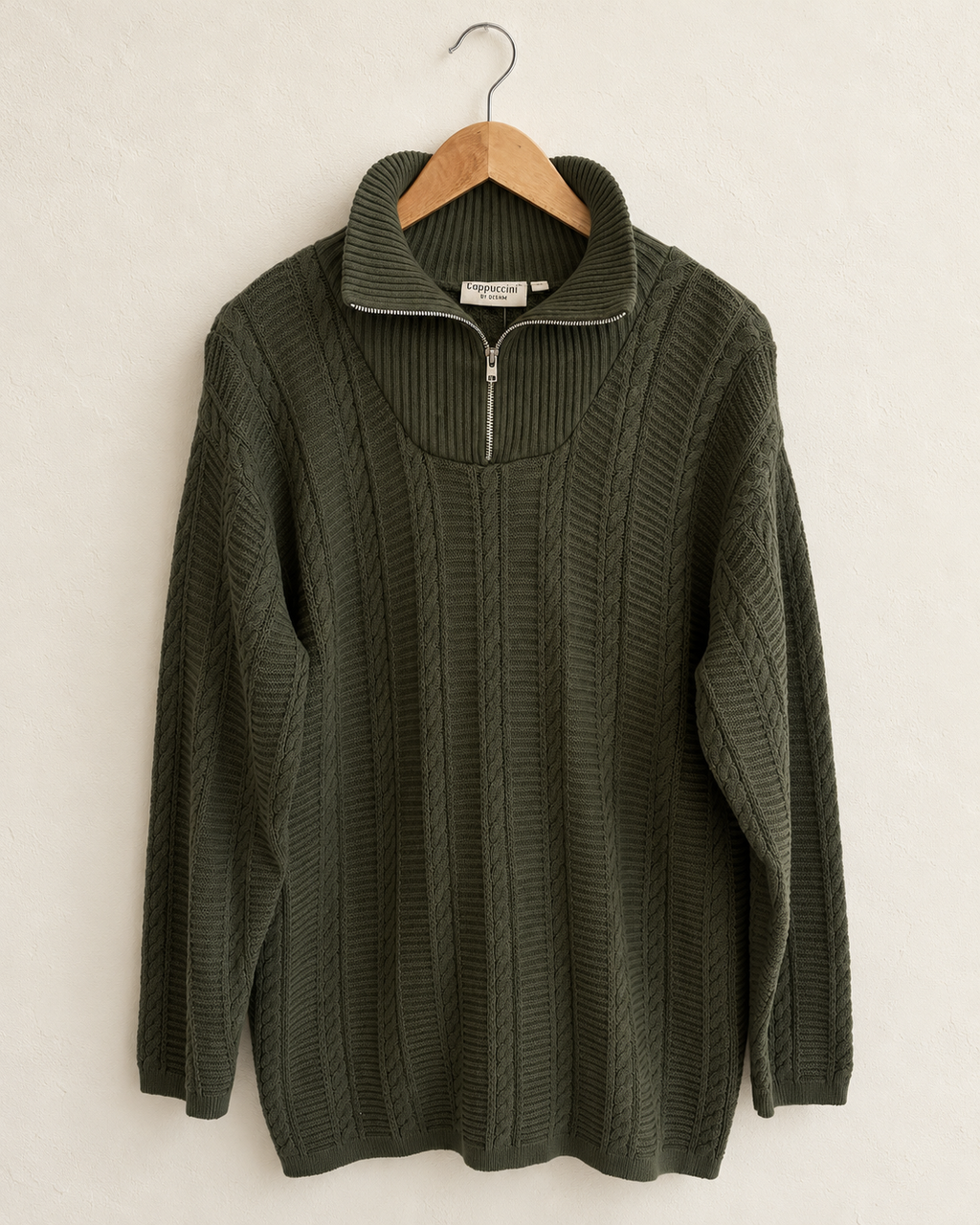 Cable zipper jumper (m)