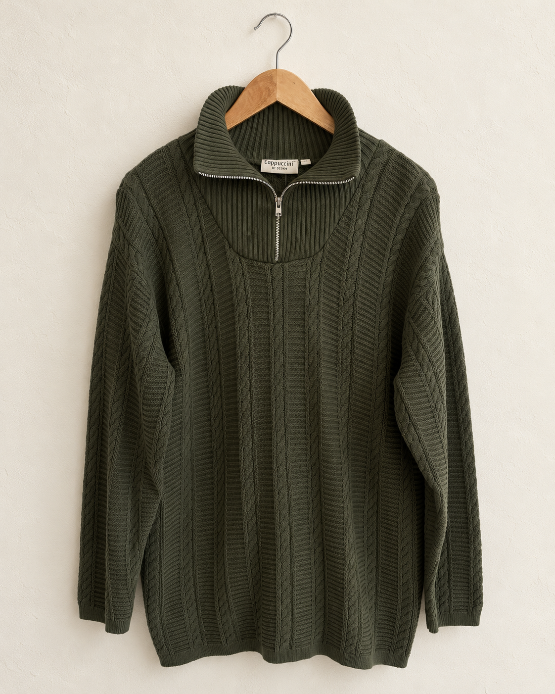 Cable zipper jumper (m)