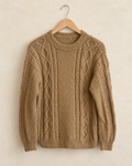 Cable knit jumper (m)
