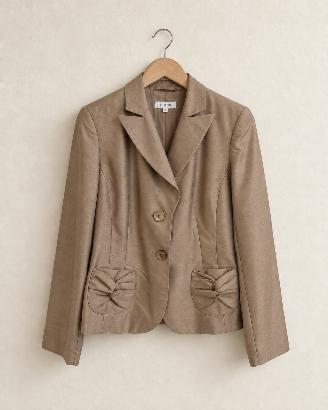 Taupe blazer (m)