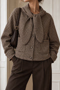 Lily checked jacket