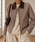 Suzy checkered blazer