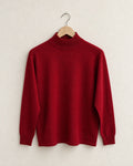 Red turtleneck sweater (m)