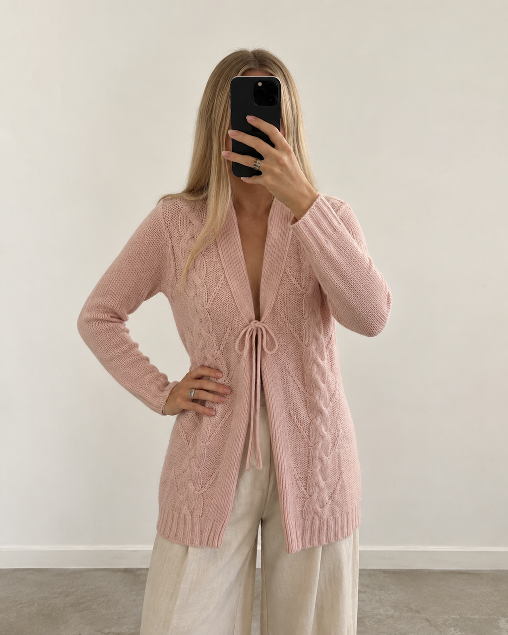 Knitted cardigan (m)