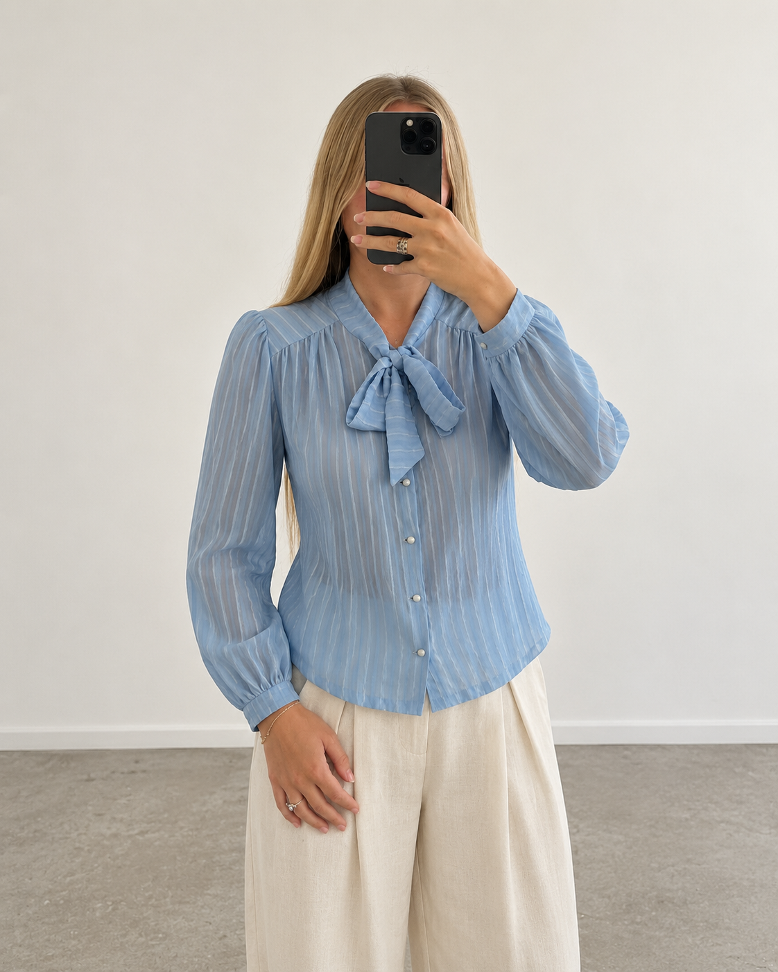 Bow blouse (m)