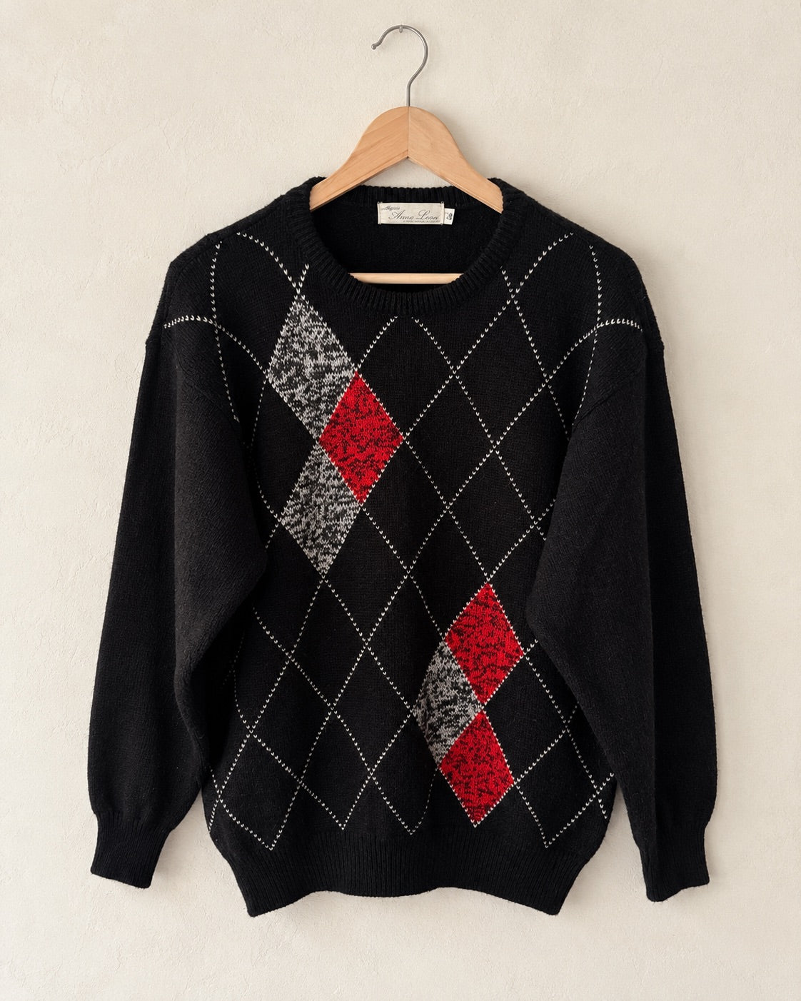 Black knit sweater (m/l)