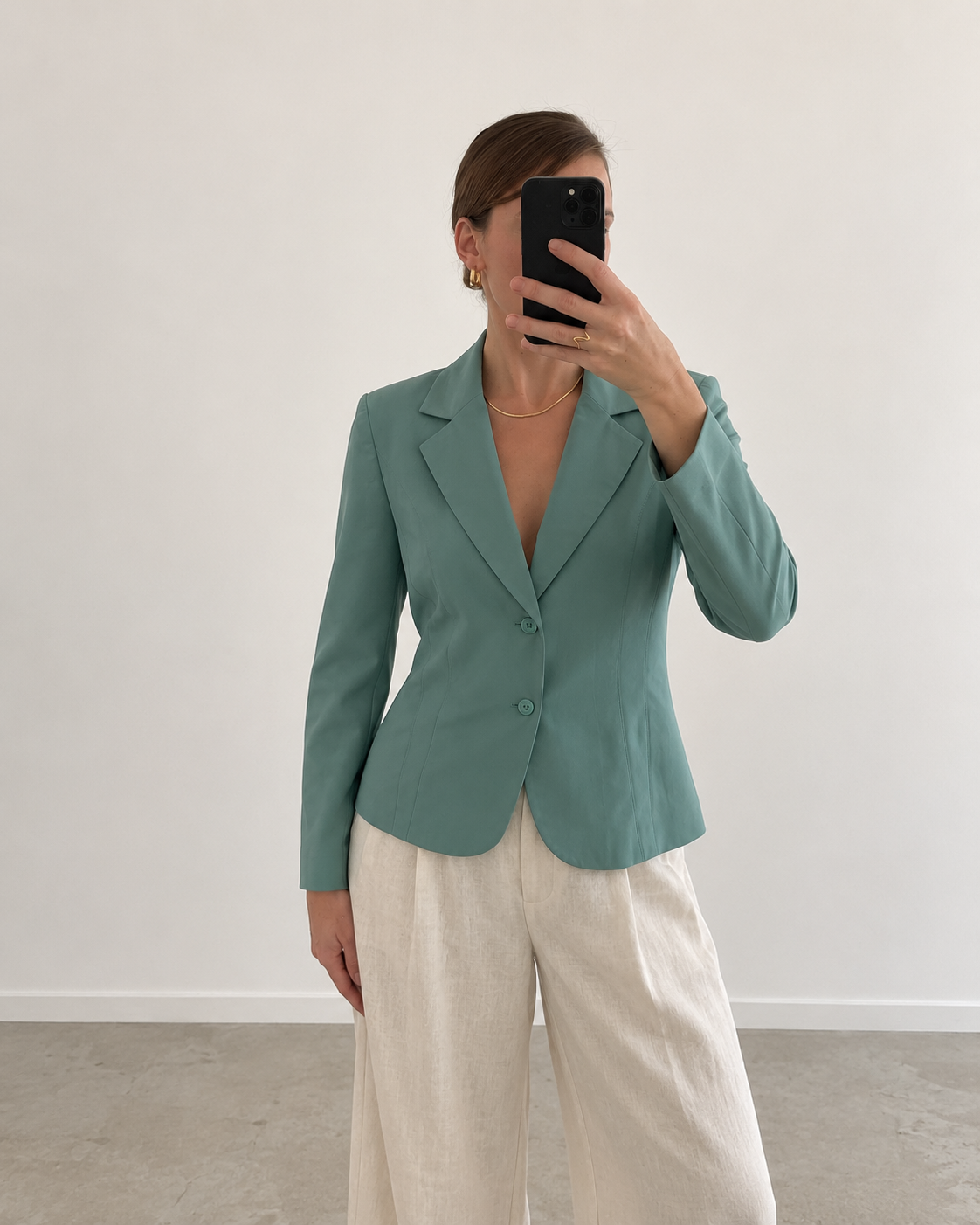 Turquoise blazer (s)