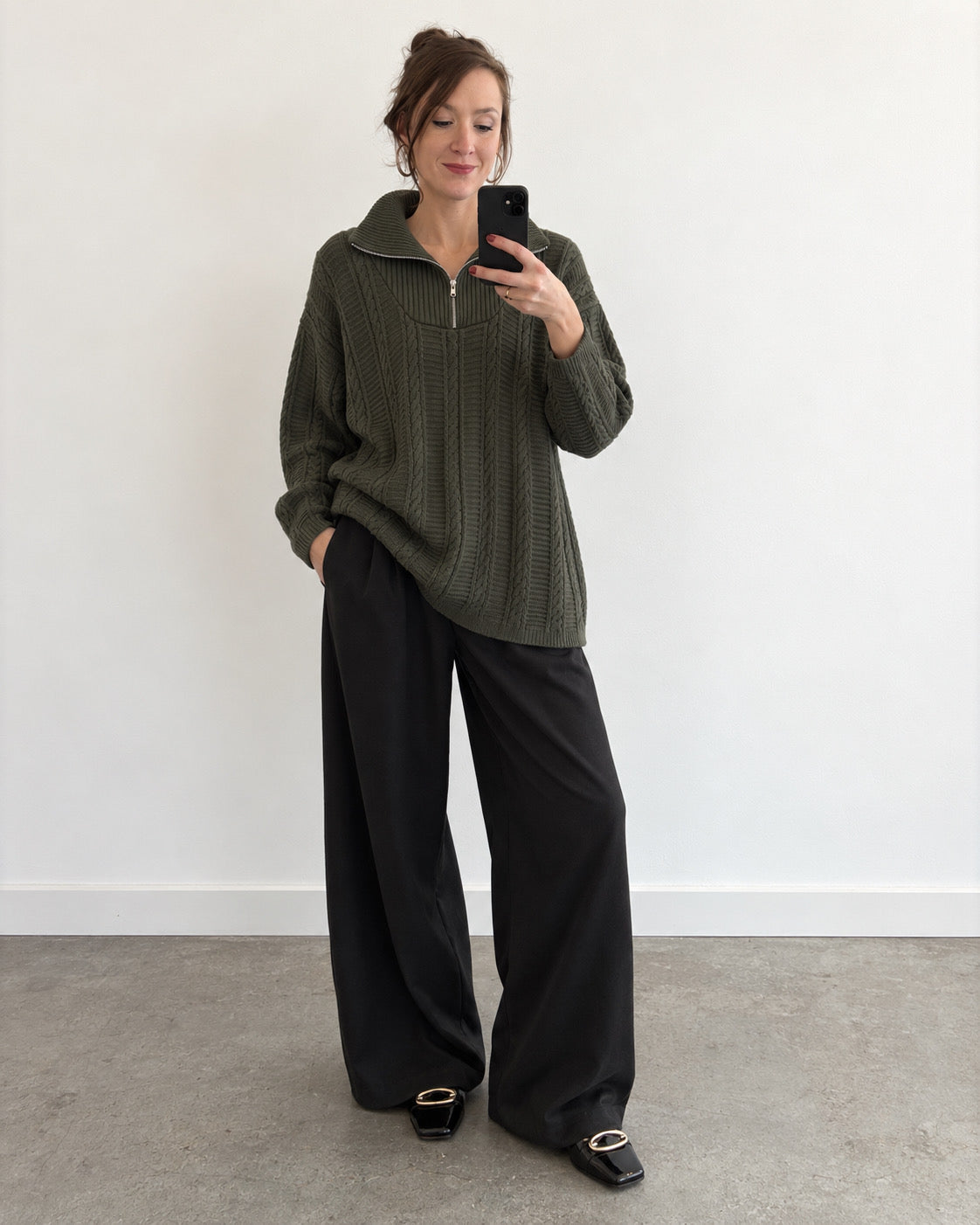 Cable zipper jumper (m)