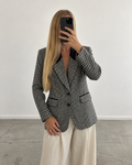 Checkered blazer (m)
