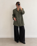 Green wool jacket (m)