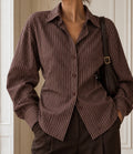 Lucie striped blouse