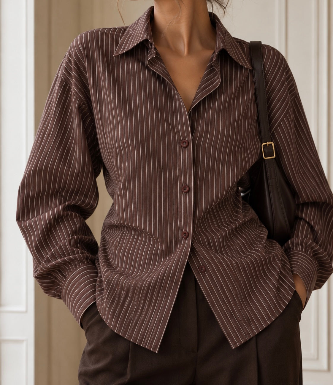 Lucie striped blouse