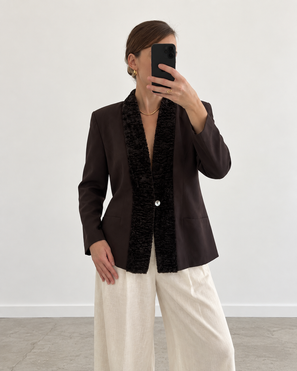 Brown blazer (m)