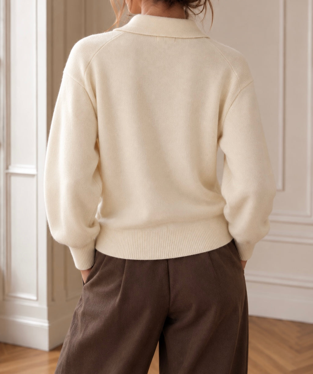 Mila crème sweater