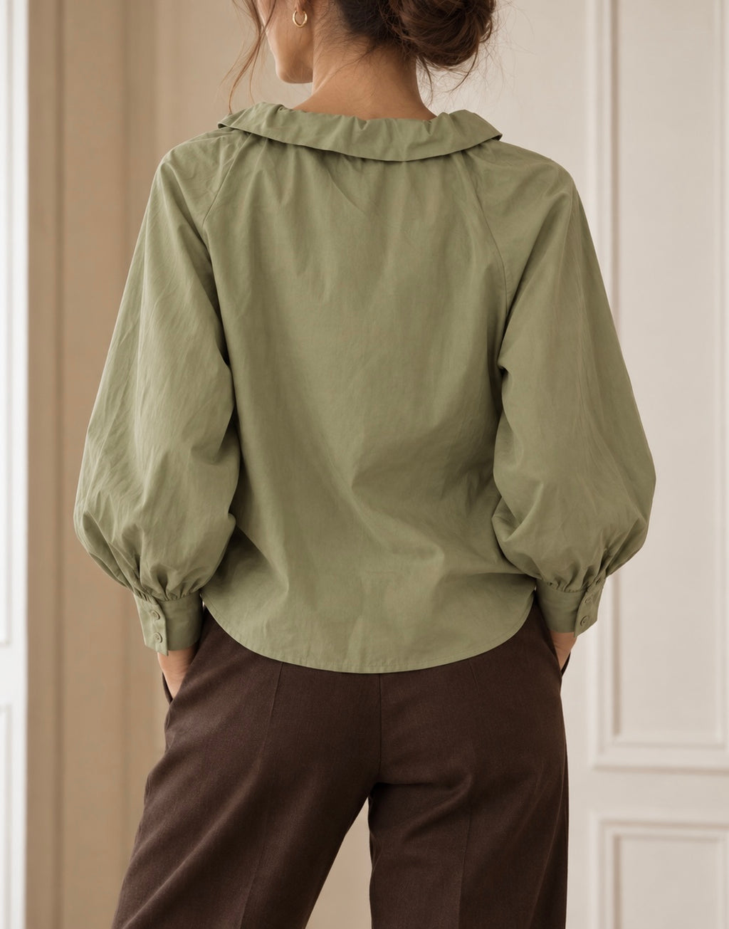 Amelie bow blouse
