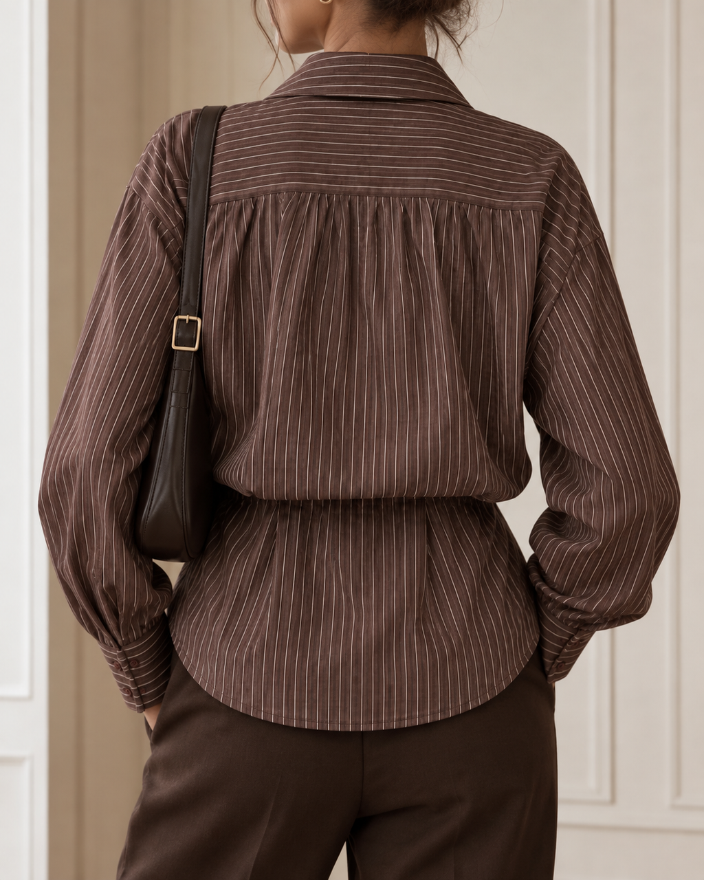 Lucie striped blouse