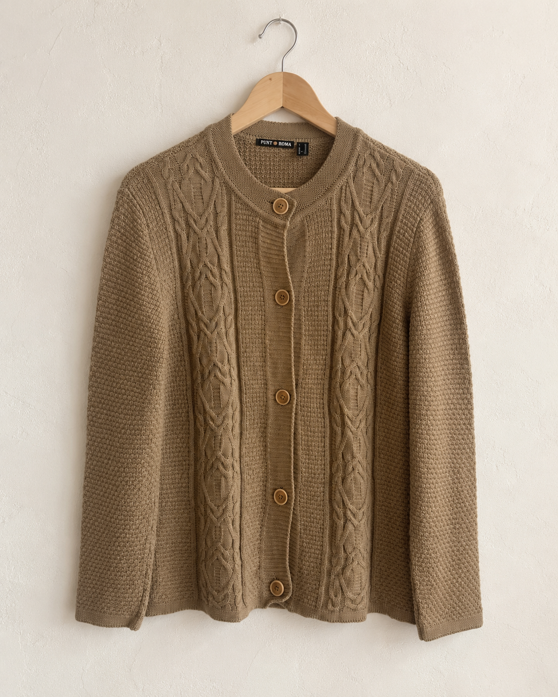 Cable cardigan (m)