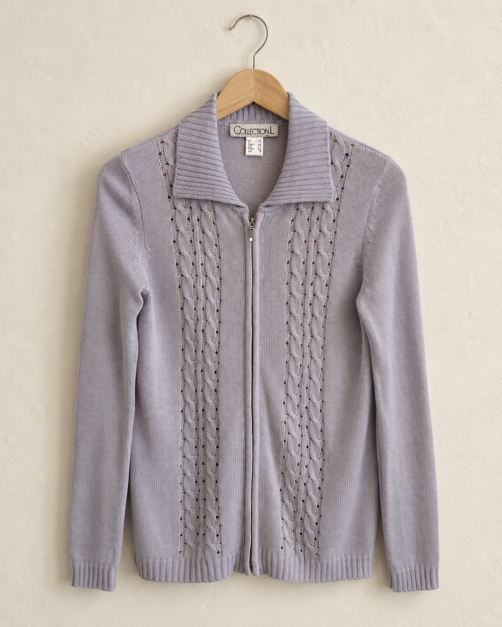 Lila zipper cardigan (m)