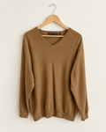 Camel brown sweater (L)