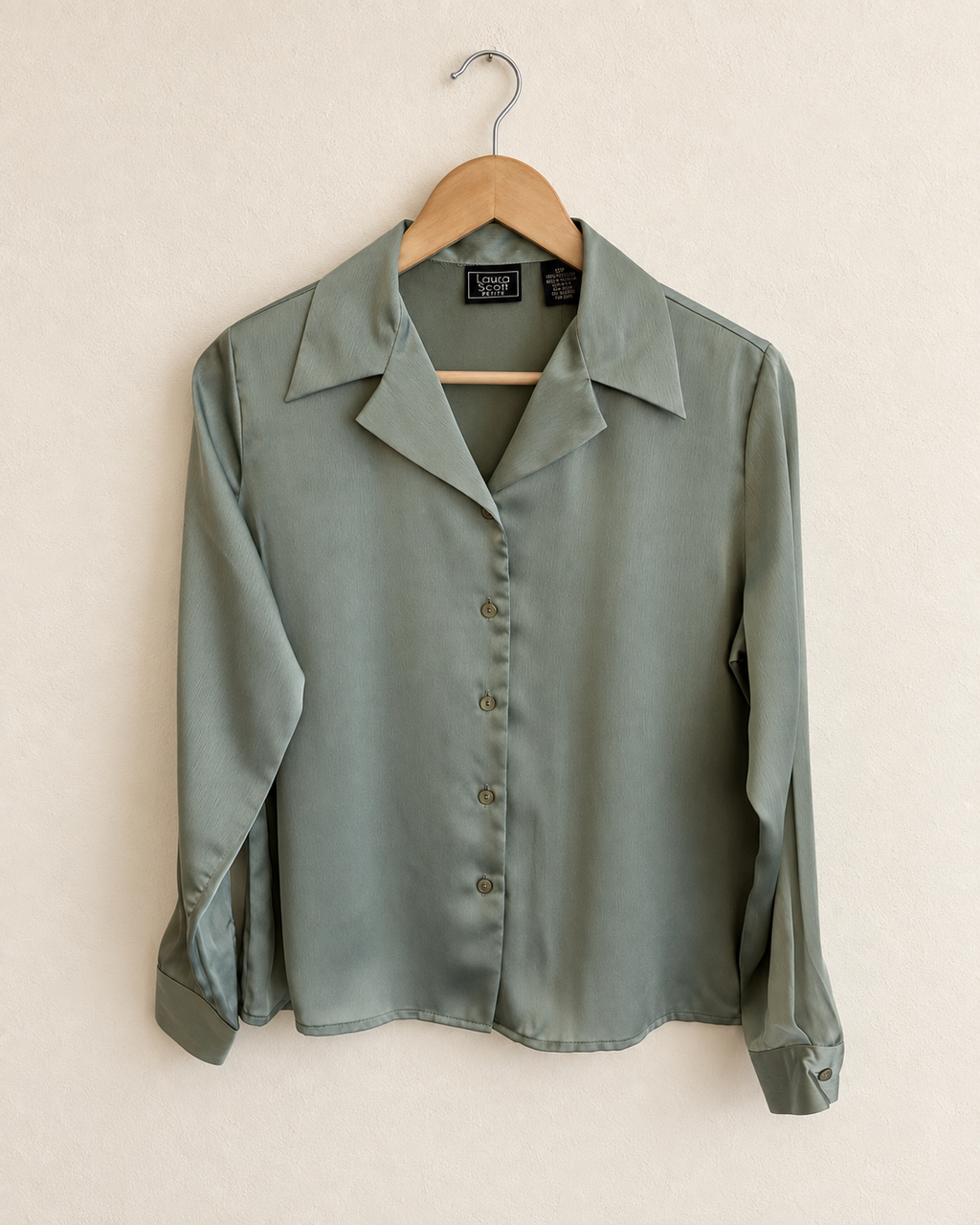 Sage green blouse (s/m)