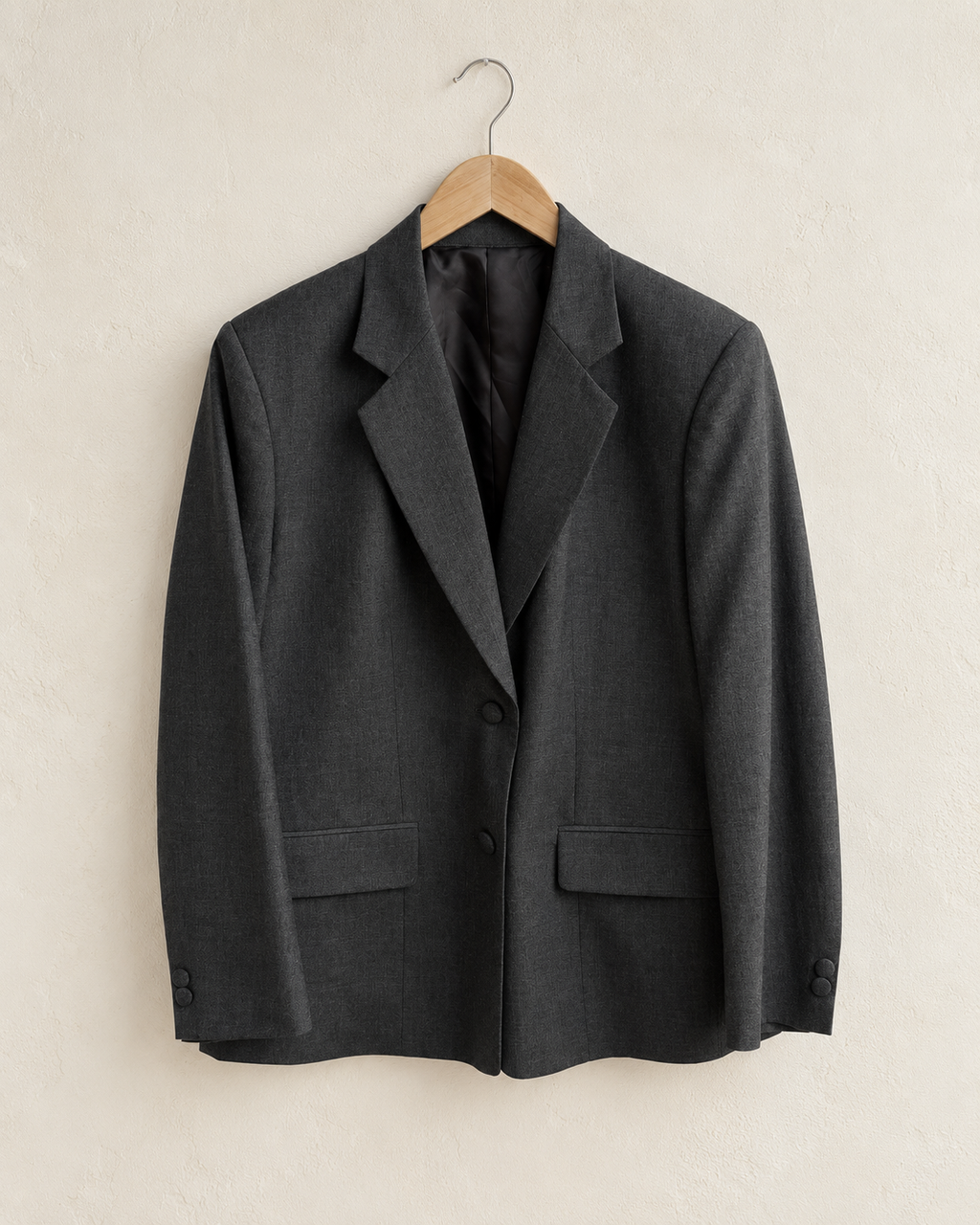 Charcoal grey blazer (m/l)