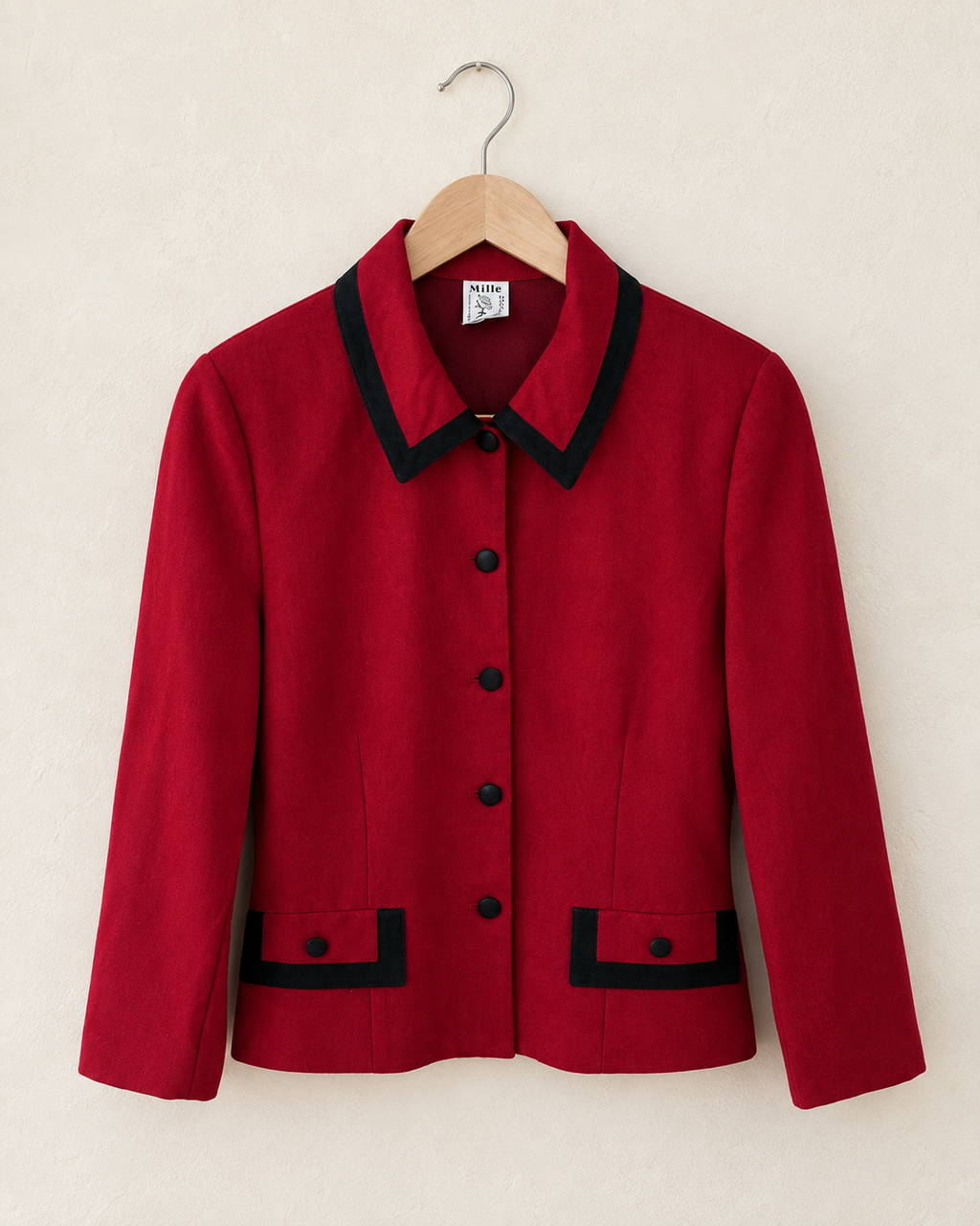 Cherry red jacket (xs)