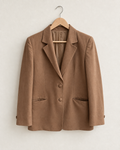 Classic camel blazer (L)