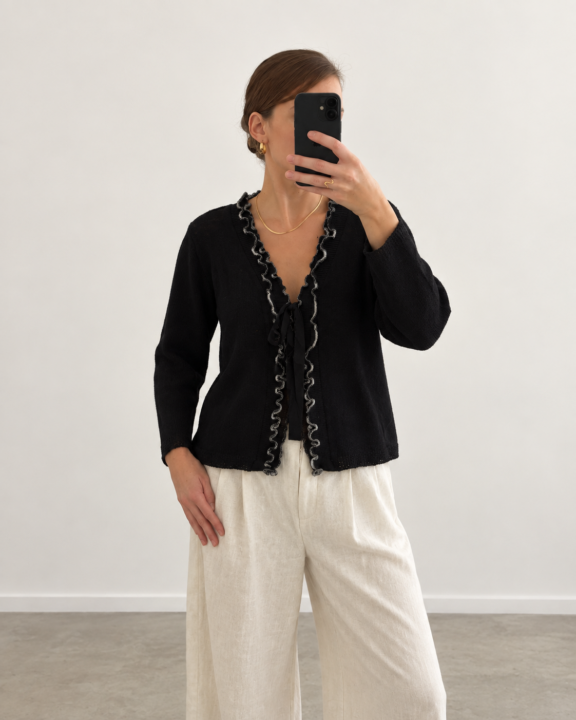 Black cardigan (m)