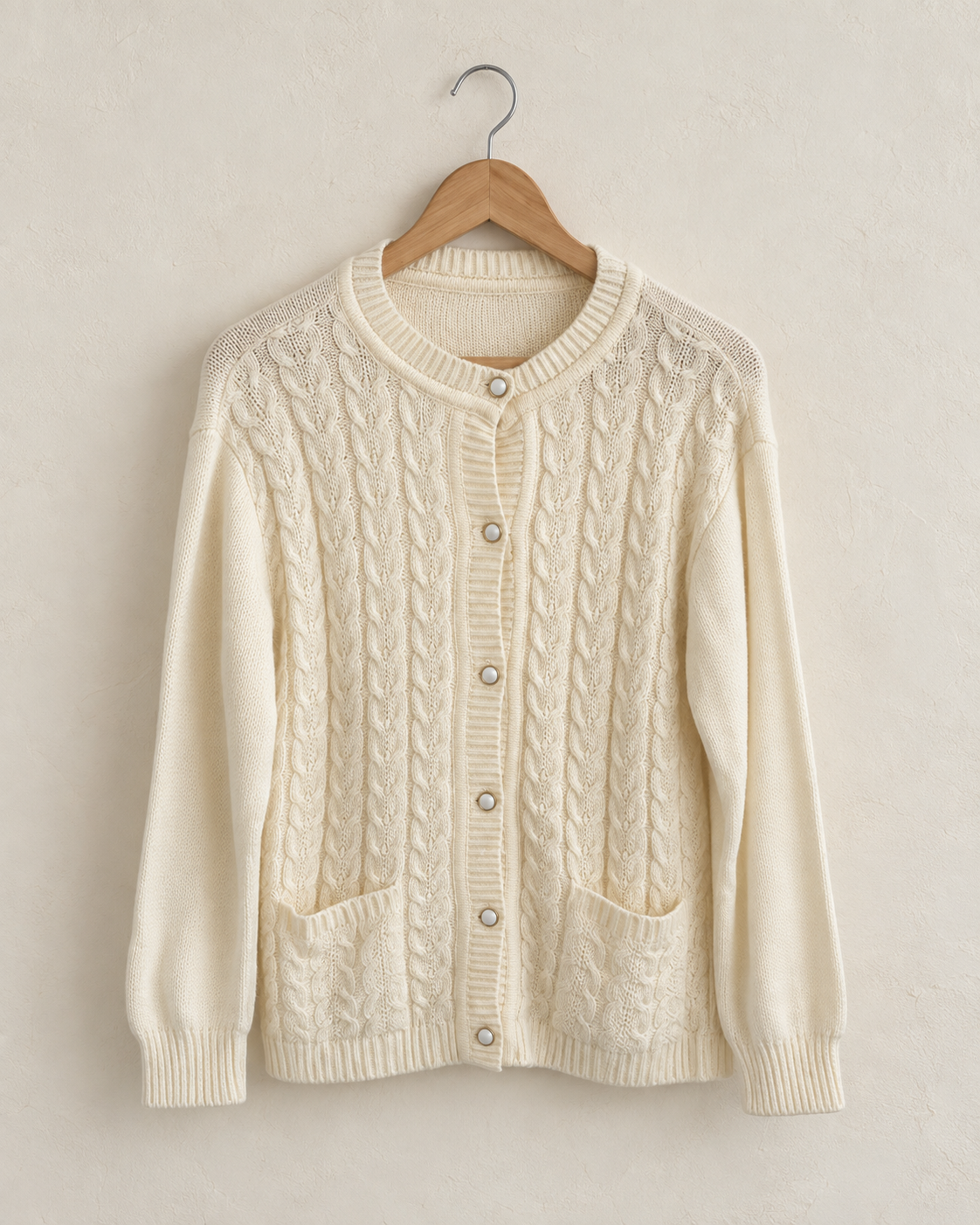 Crème cardigan (m/l)