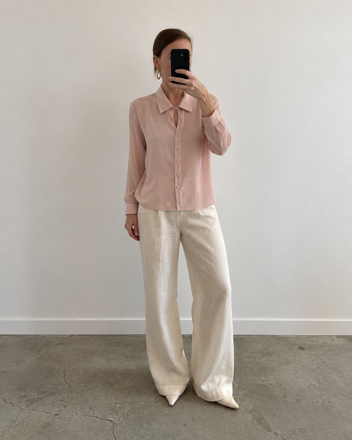 Blush blouse (s/m)