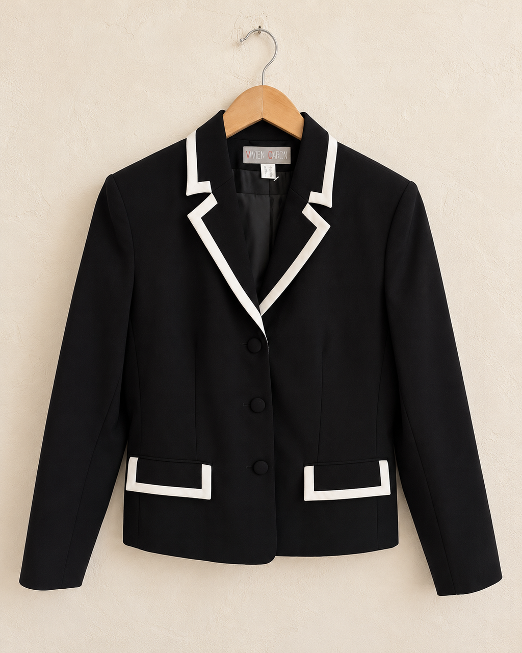 Black/white blazer (s/m)