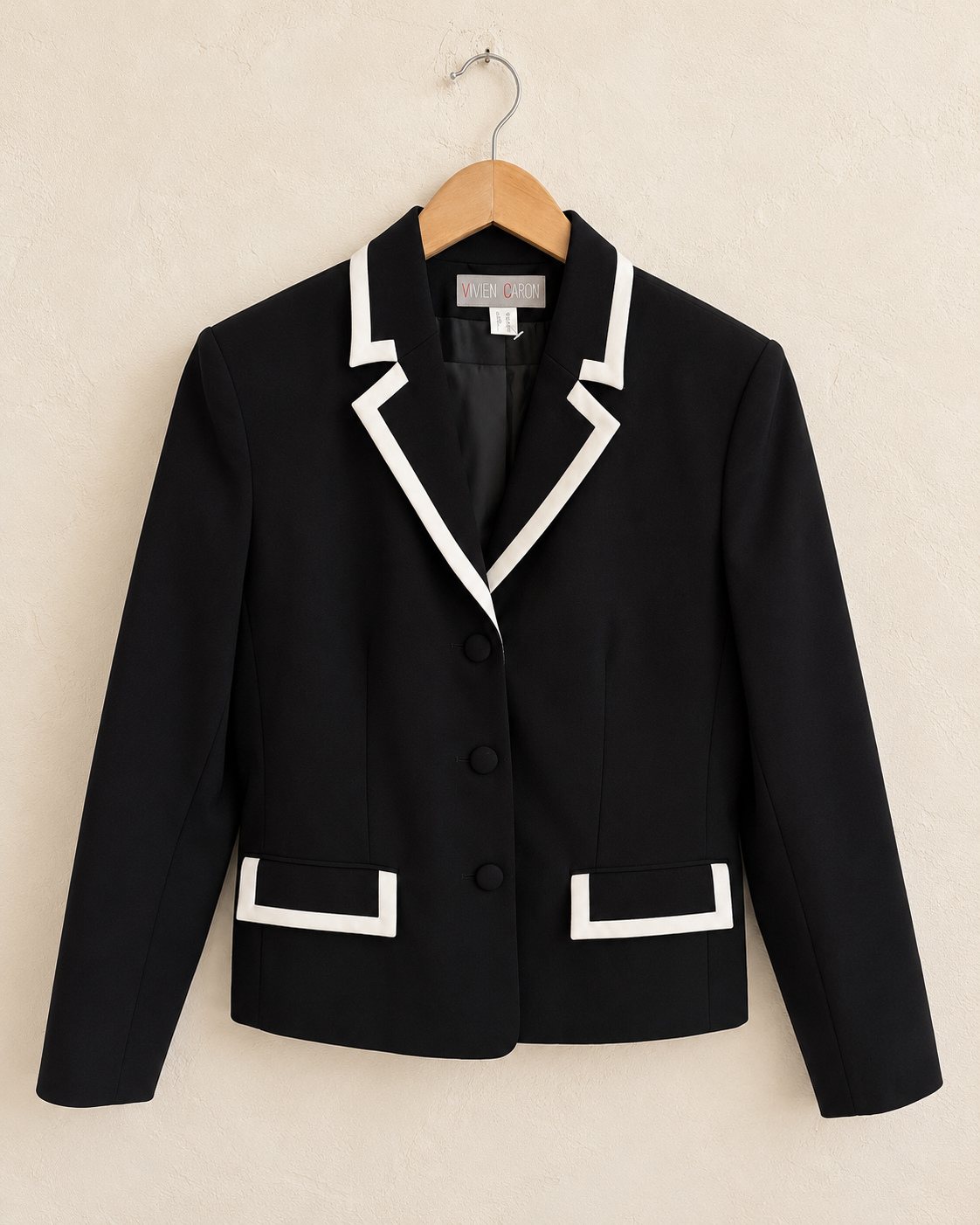 Black/white blazer (s/m)