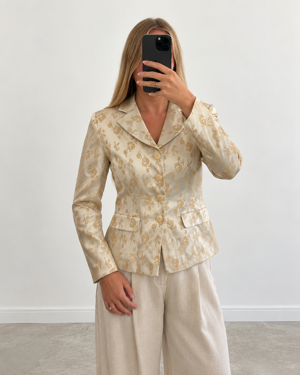 Floral blazer (s/m)