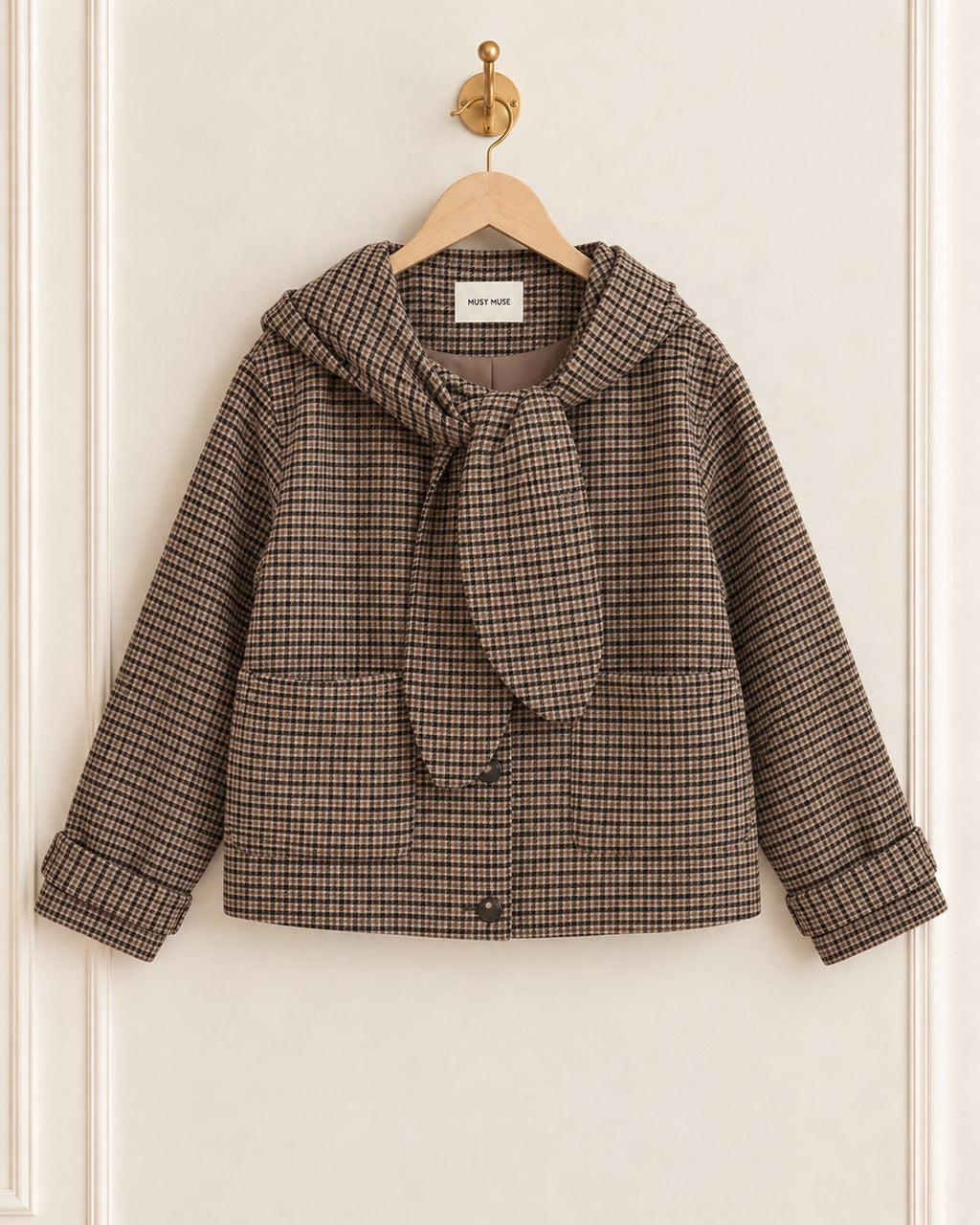 Lily checked jacket
