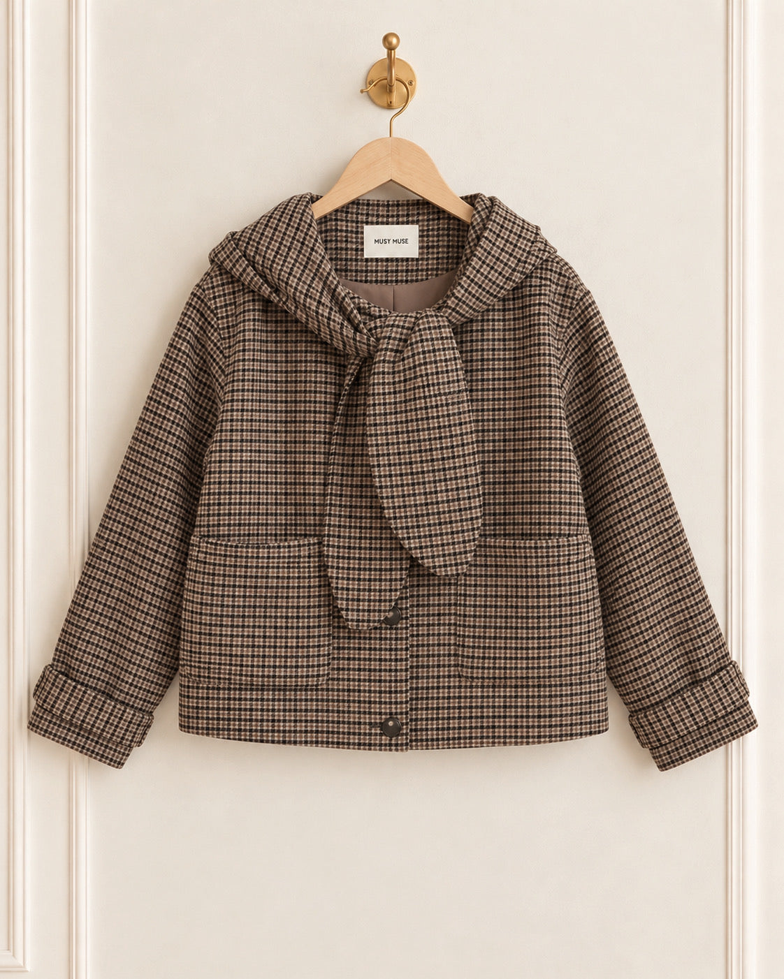 Lily checked jacket
