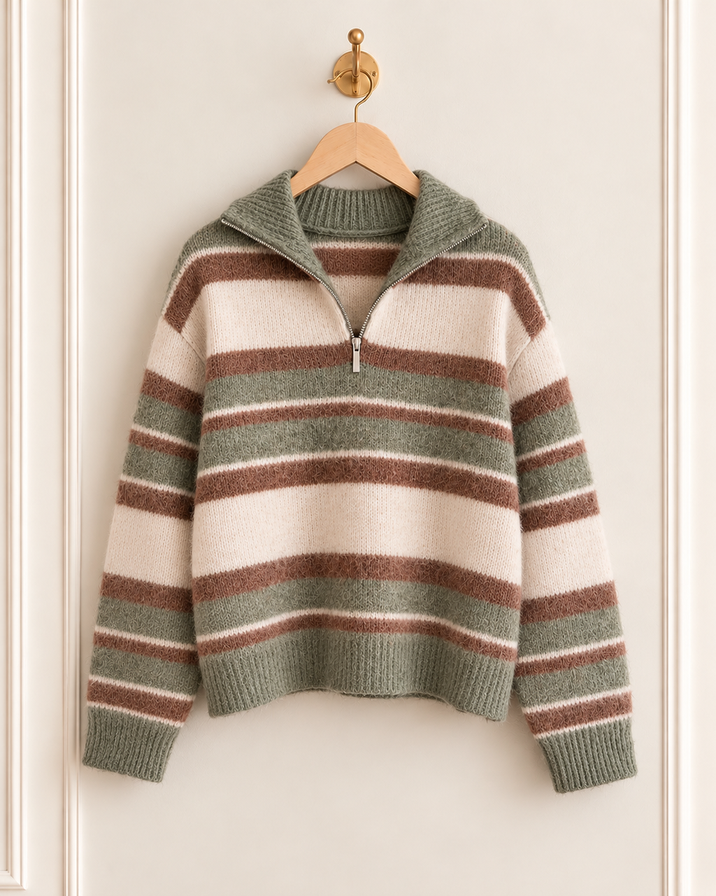Teddy striped jumper